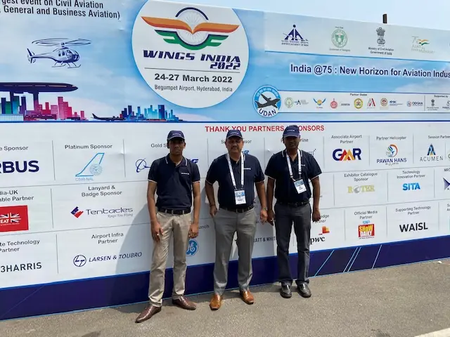 Our participation in Wings India 2022 at Hyderabad 