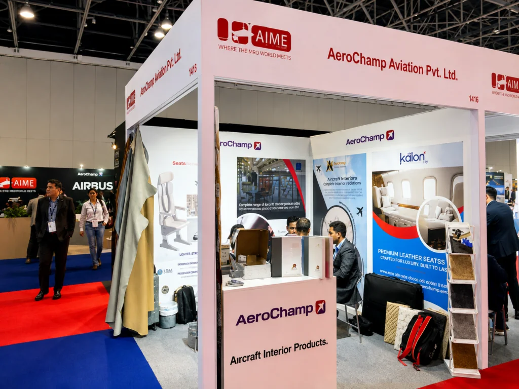 Our participation in Aircraft Interiors Middle East (AIME) 2023 at Duba